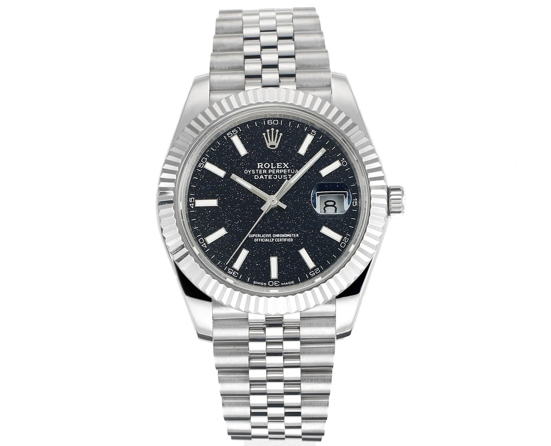 Black Dial Rolex Datejust 41 replica