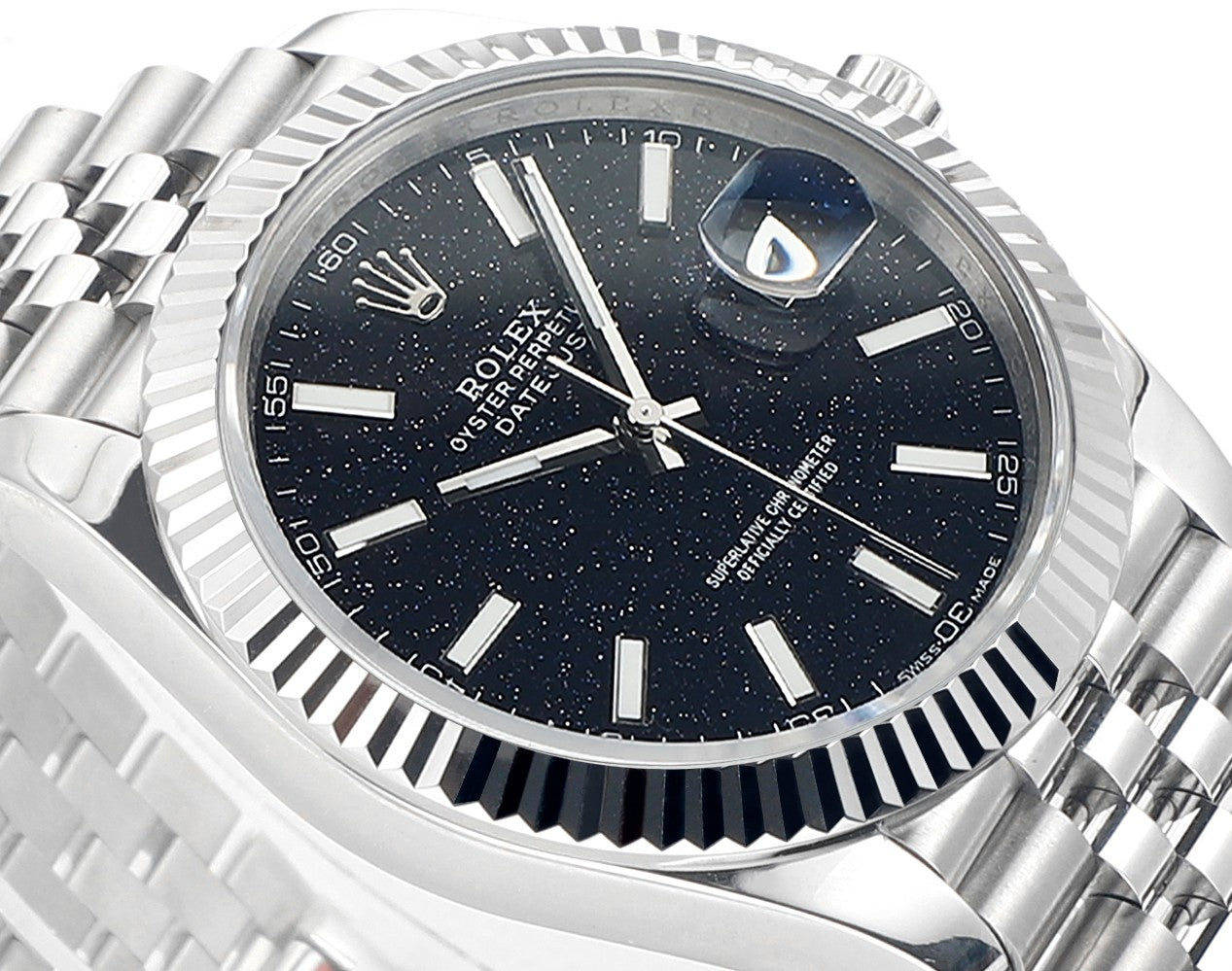 Black Dial Rolex Datejust 41 replica