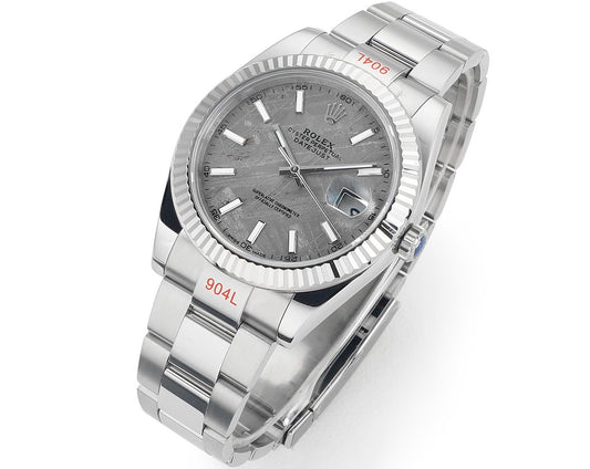 Grey Dial Rolex Datejust 41 replica