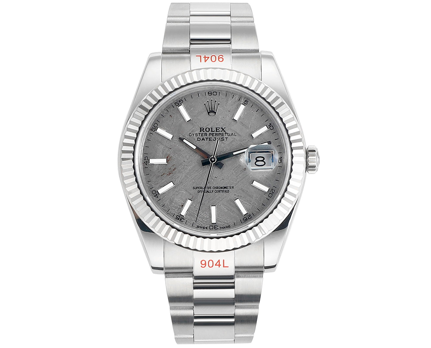 Grey Dial Rolex Datejust 41 replica