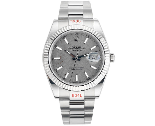 Grey Dial Rolex Datejust 41 replica