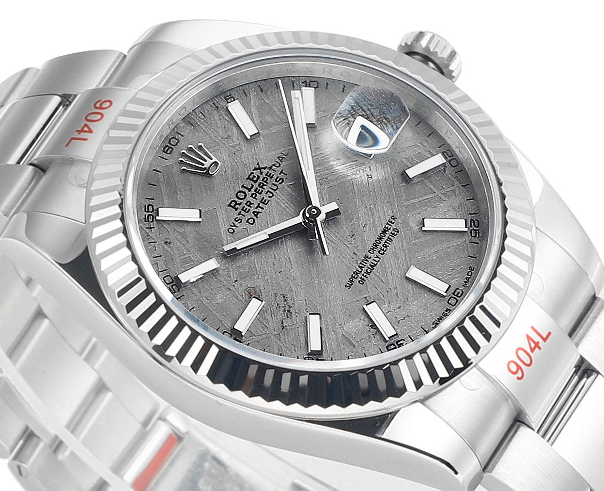 Grey Dial Rolex Datejust 41 replica