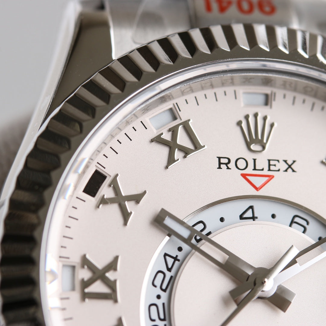 White Dial Rolex Sky-Dweller Replica