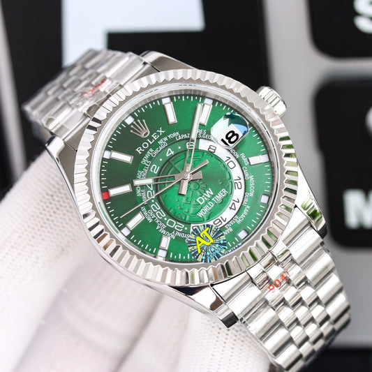 Green Dial Rolex Sky-Dweller Replica